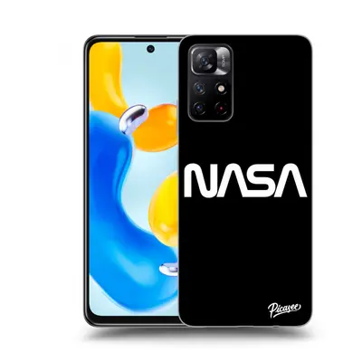 Fekete szilikon tok az alábbi mobiltelefonokra Xiaomi Redmi Note 11S 5G - NASA Basic