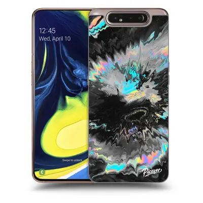 Átlátszó szilikon tok az alábbi mobiltelefonokra Samsung Galaxy A80 A805F - Magnetic