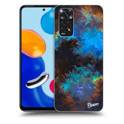 Fekete szilikon tok az alábbi mobiltelefonokra Xiaomi Redmi Note 11S 4G - Space