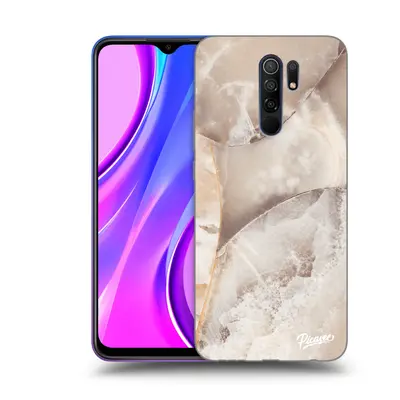 Fekete szilikon tok az alábbi mobiltelefonokra Xiaomi Redmi - Cream marble