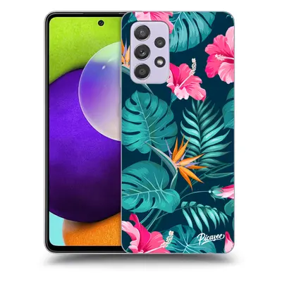 ULTIMATE CASE Samsung Galaxy A52 5G A525F - készülékre - Pink Monstera