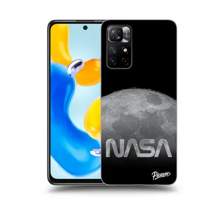 Fekete szilikon tok az alábbi mobiltelefonokra Xiaomi Redmi Note 11S 5G - Moon Cut