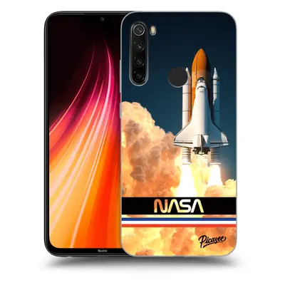 Fekete szilikon tok az alábbi mobiltelefonokra Xiaomi Redmi Note 8T - Space Shuttle