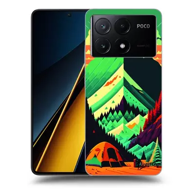 Fekete szilikon tok az alábbi mobiltelefonokra Xiaomi Poco X6 Pro - Whistler