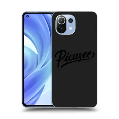 Fekete szilikon tok az alábbi mobiltelefonokra Xiaomi Mi Lite - Picasee - black