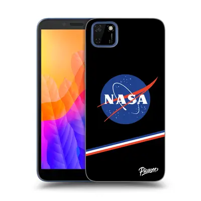 Fekete szilikon tok az alábbi mobiltelefonokra Huawei Y5P - NASA Original