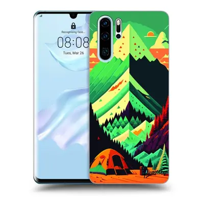 Fekete szilikon tok az alábbi mobiltelefonokra Huawei P30 Pro - Whistler