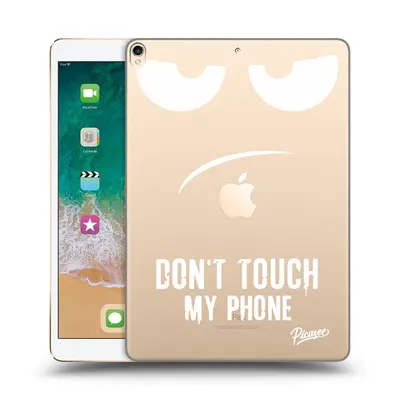 Átlátszó szilikon tok az alábbi táblagépre Apple iPad Pro 10.5" (2. gen) - Don't Touch My Phone