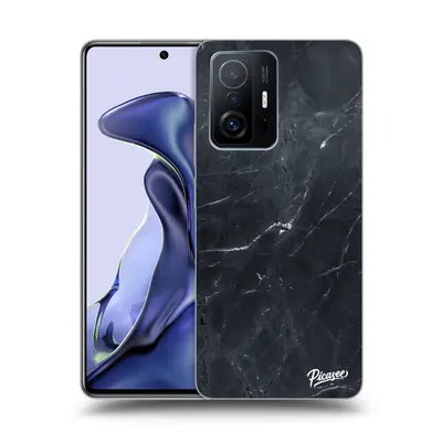 Fekete szilikon tok az alábbi mobiltelefonokra Xiaomi 11T - Black marble