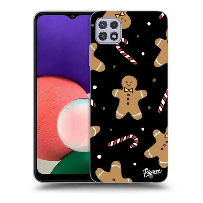 Fekete szilikon tok az alábbi mobiltelefonokra Samsung Galaxy A22 A226B 5G - Gingerbread