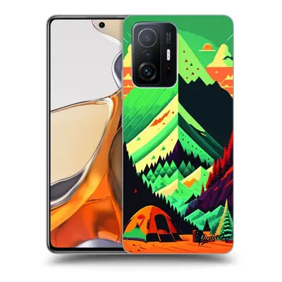 Fekete szilikon tok az alábbi mobiltelefonokra Xiaomi 11T Pro - Whistler