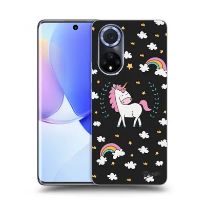 Fekete szilikon tok az alábbi mobiltelefonokra Huawei Nova - Unicorn star heaven