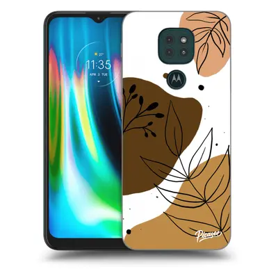 Átlátszó szilikon tok az alábbi mobiltelefonokra Motorola Moto G9 Play - Boho style