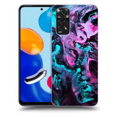 Fekete szilikon tok az alábbi mobiltelefonokra Xiaomi Redmi Note 11S 4G - Lean