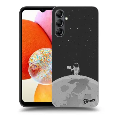 Fekete szilikon tok az alábbi mobiltelefonokra Samsung Galaxy A15 A156B 5G - Astronaut