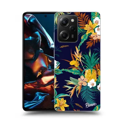 Átlátszó szilikon tok az alábbi mobiltelefonokra Xiaomi Poco X5 Pro - Pineapple Color