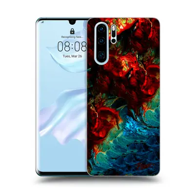 Átlátszó szilikon tok az alábbi mobiltelefonokra Huawei P30 Pro - Universe