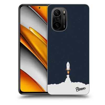 Fekete szilikon tok az alábbi mobiltelefonokra Xiaomi Poco F3 - Astronaut