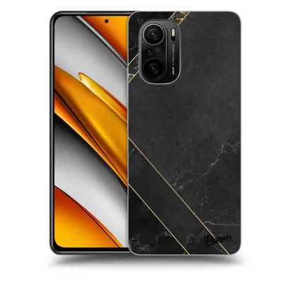 Fekete szilikon tok az alábbi mobiltelefonokra Xiaomi Poco F3 - Black tile