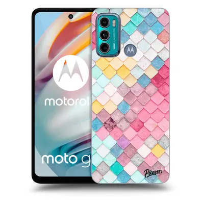 Fekete szilikon tok az alábbi mobiltelefonokra Motorola Moto G60 - Colorful roof