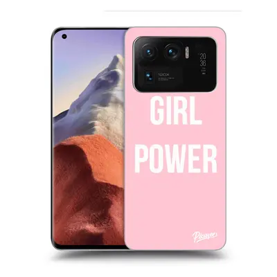 Fekete szilikon tok az alábbi mobiltelefonokra Xiaomi Mi Ultra - Girl power