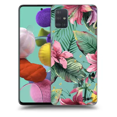 Fekete szilikon tok az alábbi mobiltelefonokra Samsung Galaxy A51 A515F - Hawaii