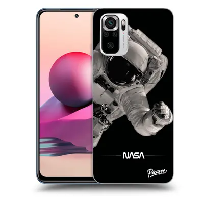 Fekete szilikon tok az alábbi mobiltelefonokra Xiaomi Redmi Note 10S - Astronaut Big