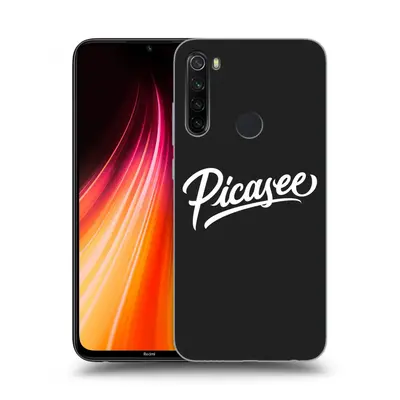 Fekete szilikon tok az alábbi mobiltelefonokra Xiaomi Redmi Note 8T - Picasee - White