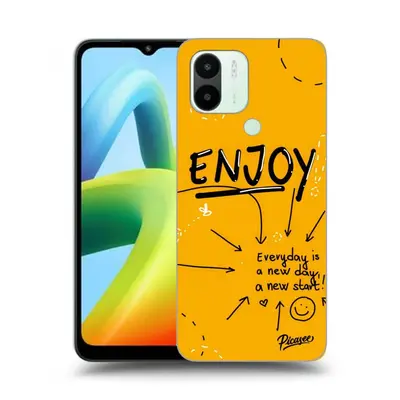 Fekete szilikon tok az alábbi mobiltelefonokra Xiaomi Redmi A2 - Enjoy