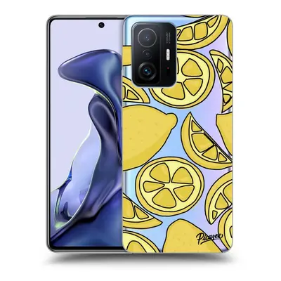 Átlátszó szilikon tok az alábbi mobiltelefonokra Xiaomi 11T - Lemon