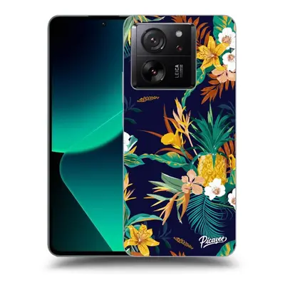 Átlátszó szilikon tok az alábbi mobiltelefonokra Xiaomi 13T Pro - Pineapple Color