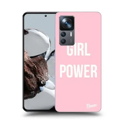 Fekete szilikon tok az alábbi mobiltelefonokra Xiaomi 12T Pro - Girl power