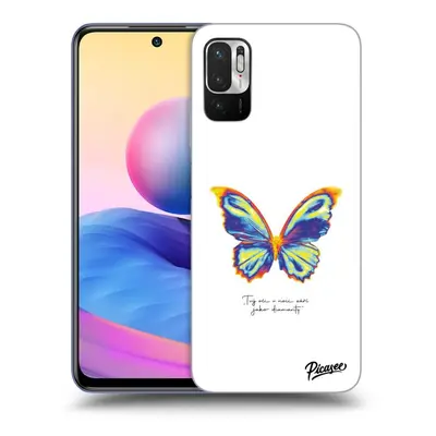 Fekete szilikon tok az alábbi mobiltelefonokra Xiaomi Redmi Note 5G - Diamanty White