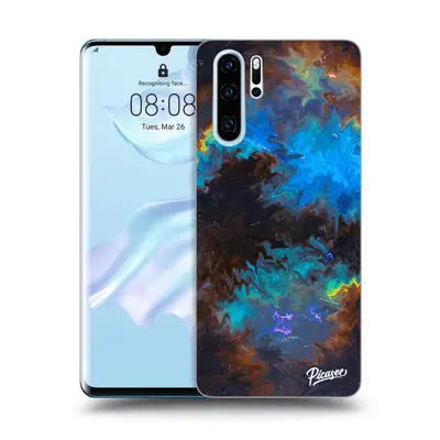 Fekete szilikon tok az alábbi mobiltelefonokra Huawei P30 Pro - Space