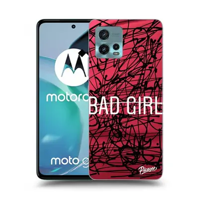 Átlátszó szilikon tok az alábbi mobiltelefonokra Motorola Moto G72 - Bad girl