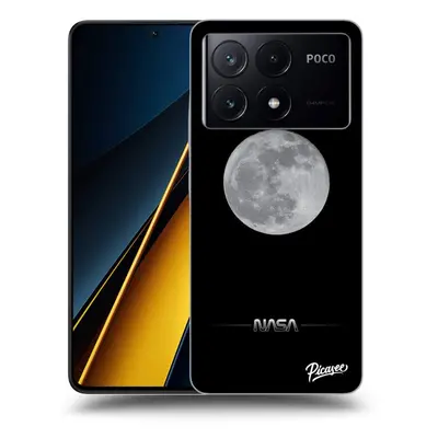 Átlátszó szilikon tok az alábbi mobiltelefonokra Xiaomi Poco X6 Pro - Moon Minimal