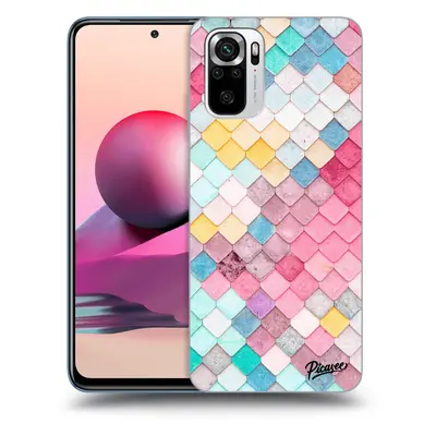 Átlátszó szilikon tok az alábbi mobiltelefonokra Xiaomi Redmi Note 10S - Colorful roof