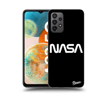 Fekete szilikon tok az alábbi mobiltelefonokra Samsung Galaxy A23 A236B 5G - NASA Basic