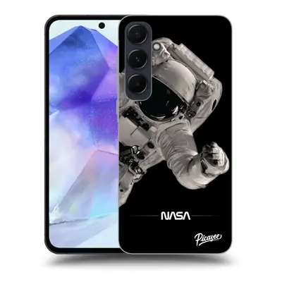 Átlátszó szilikon tok az alábbi mobiltelefonokra Samsung Galaxy A55 5G A556B - Astronaut Big