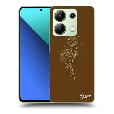 ULTIMATE CASE Xiaomi Redmi Note 4G - készülékre - Brown flowers