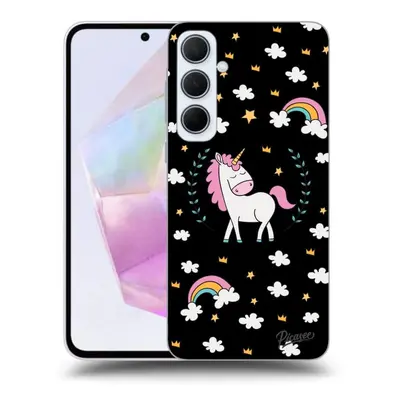 ULTIMATE CASE Samsung Galaxy A35 5G A356B - készülékre - Unicorn star heaven