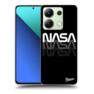 Fekete szilikon tok az alábbi mobiltelefonokra Xiaomi Redmi Note 4G - NASA Triple