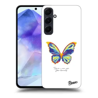 ULTIMATE CASE Samsung Galaxy A55 5G A556B - készülékre - Diamanty White