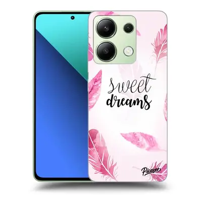 Fekete szilikon tok az alábbi mobiltelefonokra Xiaomi Redmi Note 4G - Sweet dreams