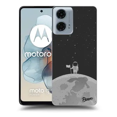 Fekete szilikon tok az alábbi mobiltelefonokra Motorola Moto G24 - Astronaut