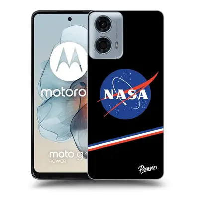 Fekete szilikon tok az alábbi mobiltelefonokra Motorola Moto G24 - NASA Original