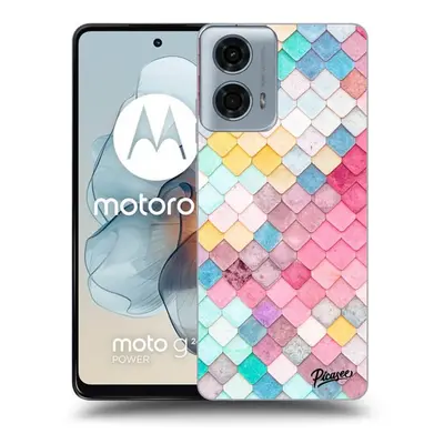 Fekete szilikon tok az alábbi mobiltelefonokra Motorola Moto G24 - Colorful roof