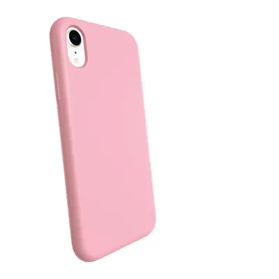 Liquid case Apple iPhone XR - Személyre szabott gravírozás - Rózsaszín