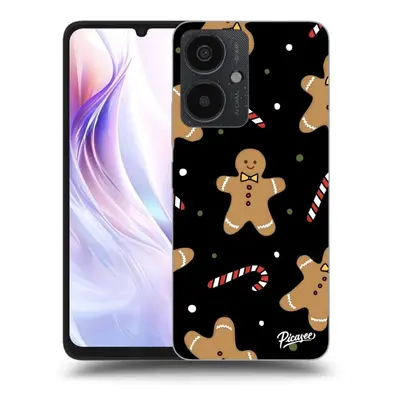 Fekete szilikon tok az alábbi mobiltelefonokra Xiaomi Redmi 13C 5G - Gingerbread