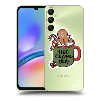 Átlátszó szilikon tok az alábbi mobiltelefonokra Samsung Galaxy A05s A057G - Hot Cocoa Club